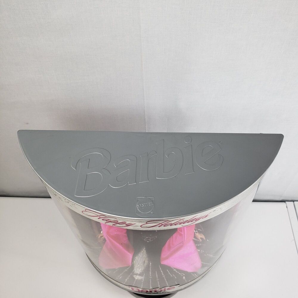 1998 Happy Holidays Special Edition Barbie Doll Box Misprint On Back NRFB 20200 - Picture 11 of 16